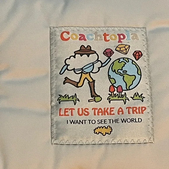 NWT Coachtopia Loop Flat Tote With Cloud Quilting Circa 2024 - Picture 7 of 12